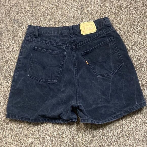 VG 80s Levi’s 550 Orange Tab International Jeans 💯 Cotton Shorts Jeans Sz WL 32 - Picture 6 of 16